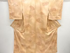 氷割れに華紋模様小紋着物